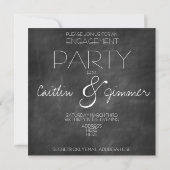 Engagement Party Invitation (Back)