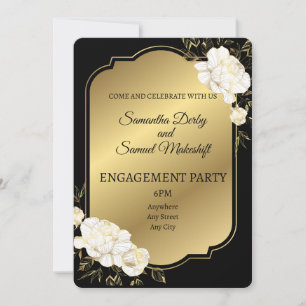 Engagement Party invitation. Editable Invitation