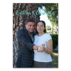 Engagement Photo Card Insert For Invitations