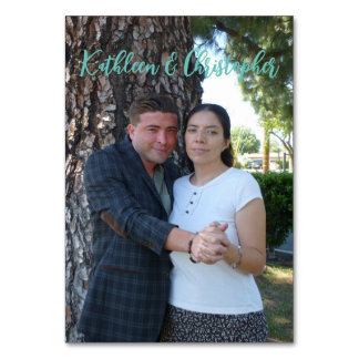 Engagement Photo Card Insert For Invitations