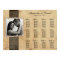 Engagement Photo Rustic Vintage Seating Chart