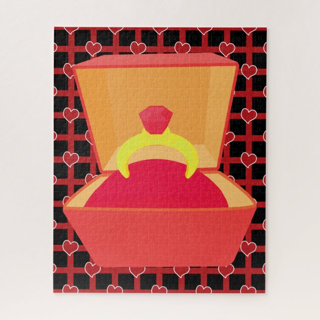 Engagement Ring Jigsaw Puzzle (Vertical)