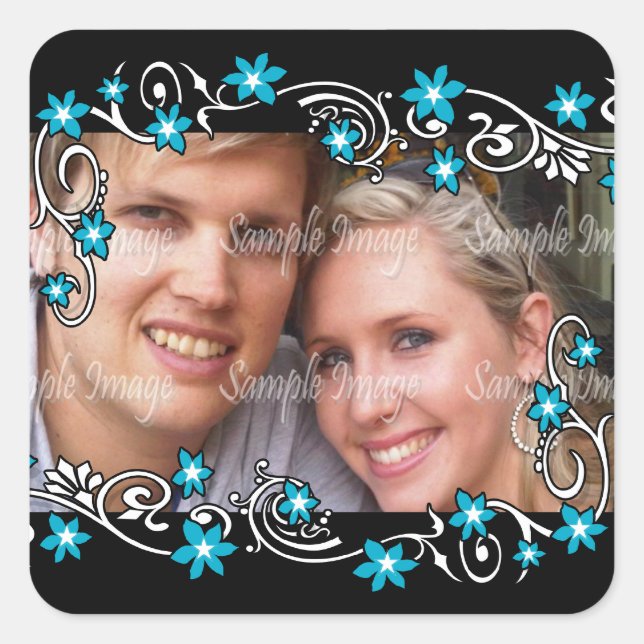 Engagement seals photo PERSONALIZE (Front)