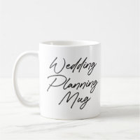 Engagement Wedding Planning Mug Future Mrs Name