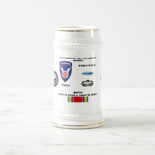 Engagements of  the 11th Airborne Division Beer Stein