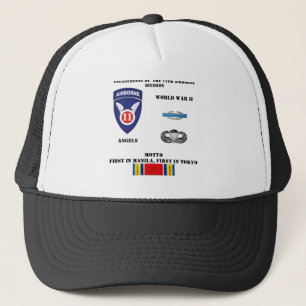 Engagements of  the 11th Airborne Division Trucker Hat
