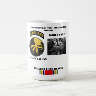 Engagements of  the 17th Airborne Division Coffee Mug