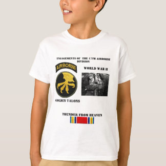 Engagements of  the 17th Airborne Division T-Shirt