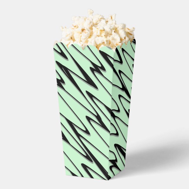 Engaging Mint Green Dynamic  Favor Box (Popped)