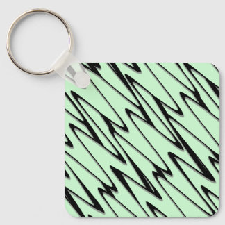 Engaging Mint Green Dynamic Keychain