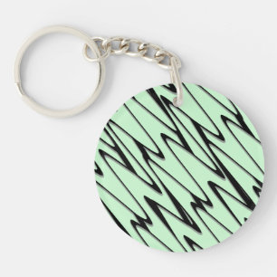 Engaging Mint Green Dynamic Keychain