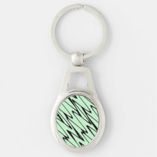 Engaging Mint Green Dynamic  Keychain