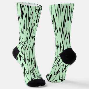 Engaging Mint Green Dynamic Socks