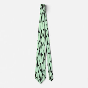 Engaging Mint Green Dynamic Tie
