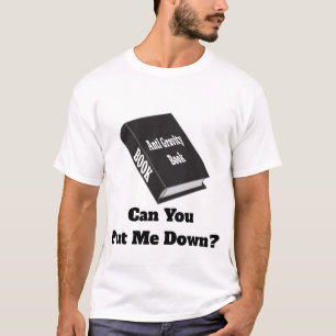 Engaging Novelty T-Shirt with Witty Book Graphic