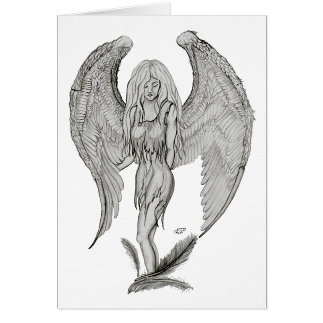 Engel - Black and white design (Front)