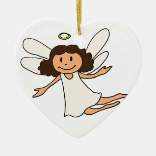Engel Ceramic Ornament