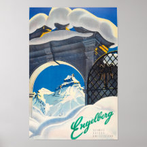 Engelberg Switzerland Vintage Travel