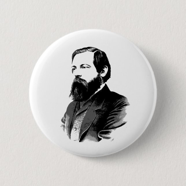 Engels 2 Inch Round Button (Front)