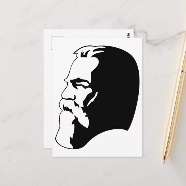 Engels, Communism, Socialism, Soviet Union Postcard (Front/Back In Situ)