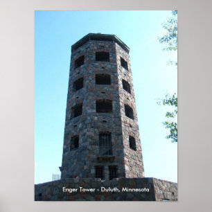 Enger Tower - Duluth, Minnesota Poster