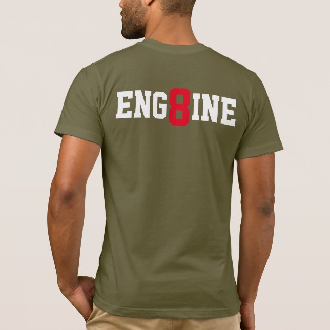 Engine 8 FIT T-Shirt (Back)