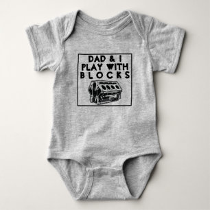 Engine Block Tshirt with Dad
