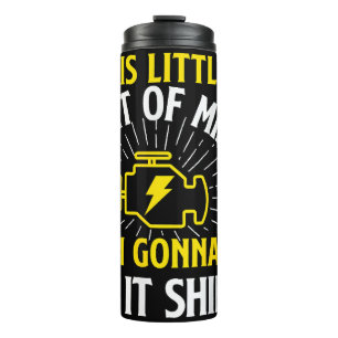 Engine Control Light - Car Guy Auto Mechanic Thermal Tumbler