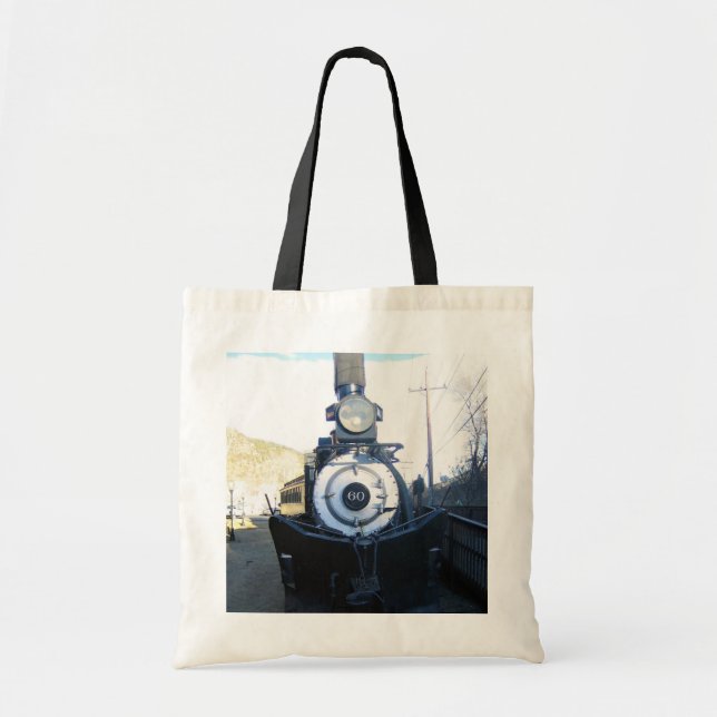 Engine No. 60, Idaho Springs, Colorado Tote Bag (Front)