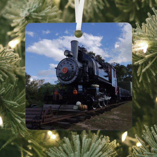 Engine Number 2 Metal Ornament (Insitu)