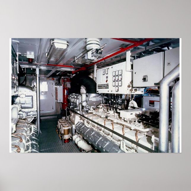 Engine Room 3 Size 22 By 15 Poster (Front)