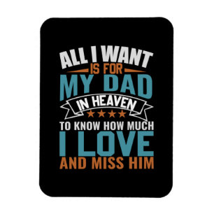 Engineer All I Want For My Dad Magnet