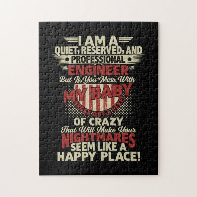 Engineer Art Professional Engineer Jigsaw Puzzle (Vertical)