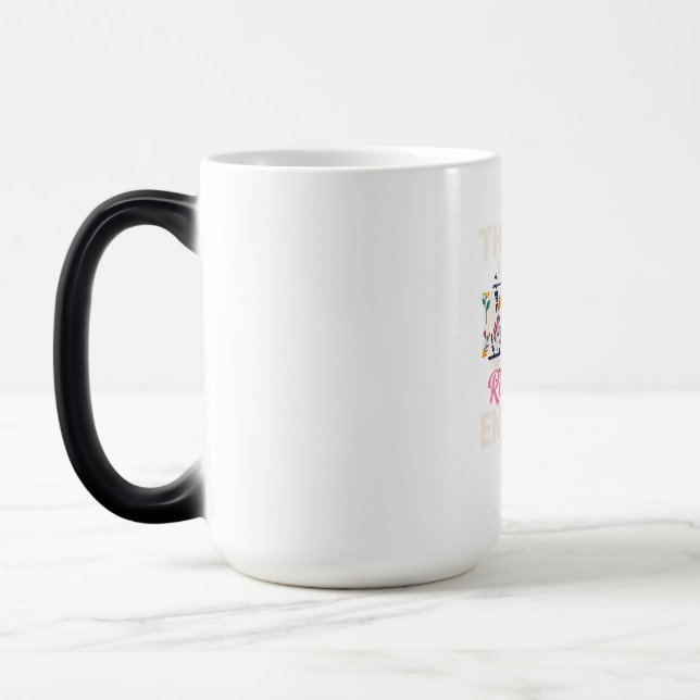 Engineer Art The Best Kind Of Raises An Engineer Magic Mug (Left)