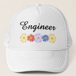 Engineer Asters Trucker Hat