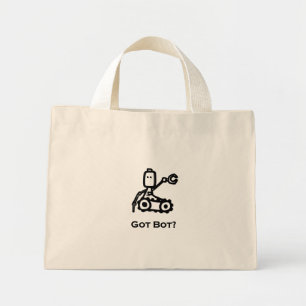 Engineer Bot Got Bot Mini Tote Bag