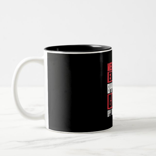 Engineer By Day Gamer By Night Two-Tone Coffee Mug (Left)