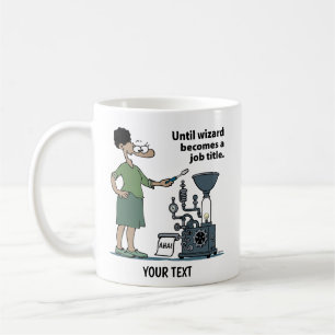 Engineer Cartoon Woman Coffee Mug