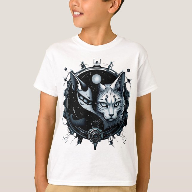 ENGINEER CAT DESIGNT-SHIRT 2 T-Shirt (Front)