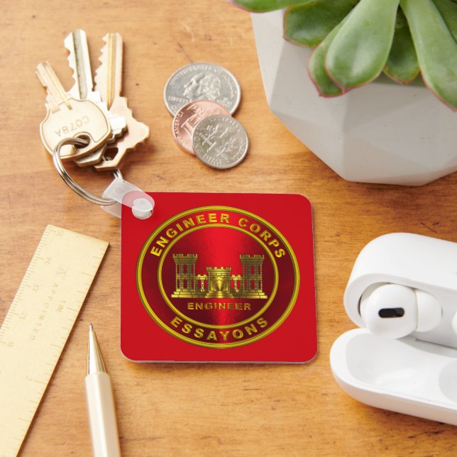 Engineer Corps  Keychain (Desk)