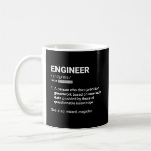 Engineer Definition Geeky Engineering Coffee Mug