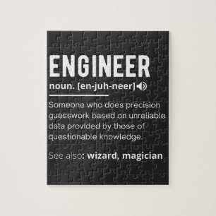 ENGINEER DEFINITION JIGSAW PUZZLE