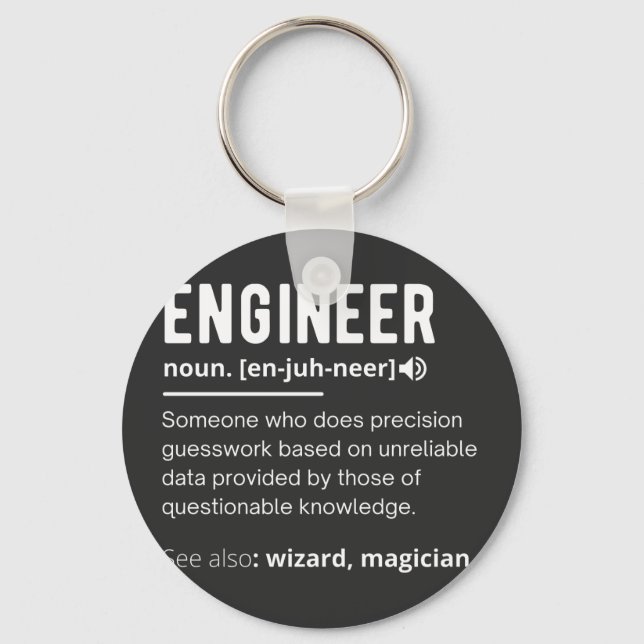 ENGINEER DEFINITION KEYCHAIN (Front)