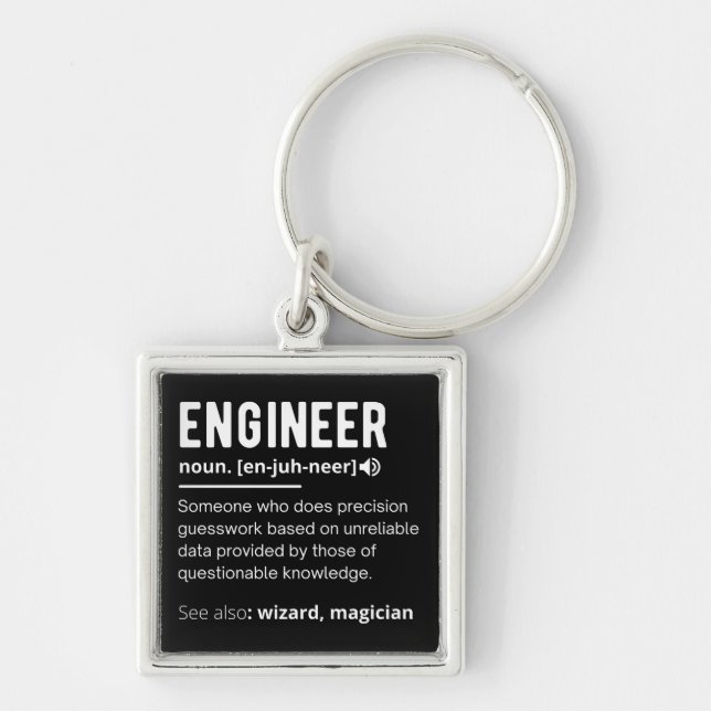 ENGINEER DEFINITION KEYCHAIN (Front)