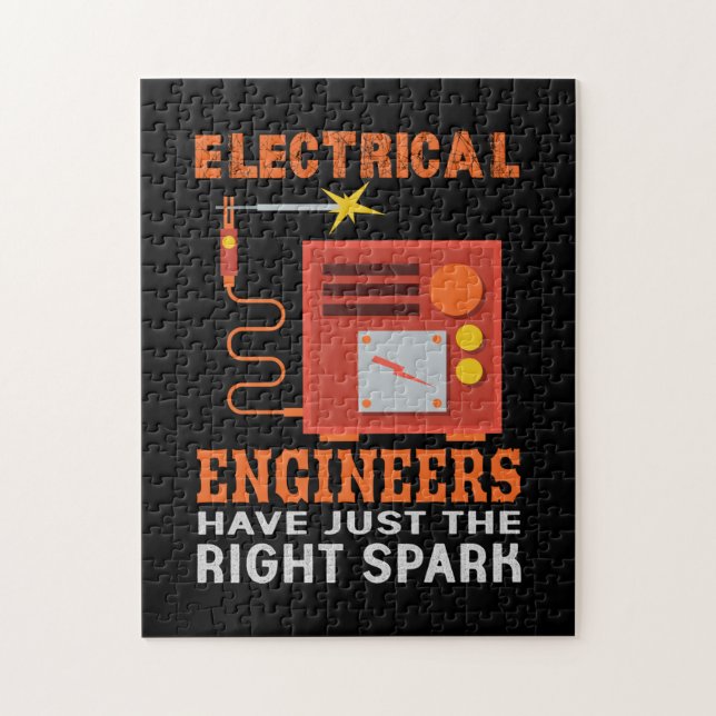 Engineer Electrical Engineers Have Just The Right Jigsaw Puzzle (Vertical)