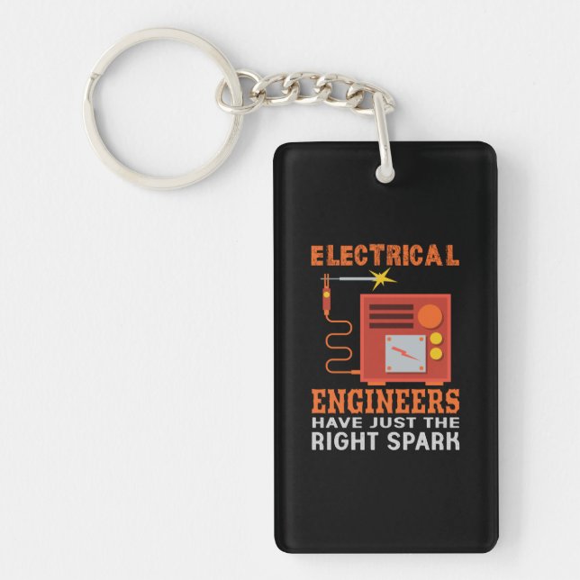 Engineer Electrical Engineers Have Just The Right Keychain (Front)