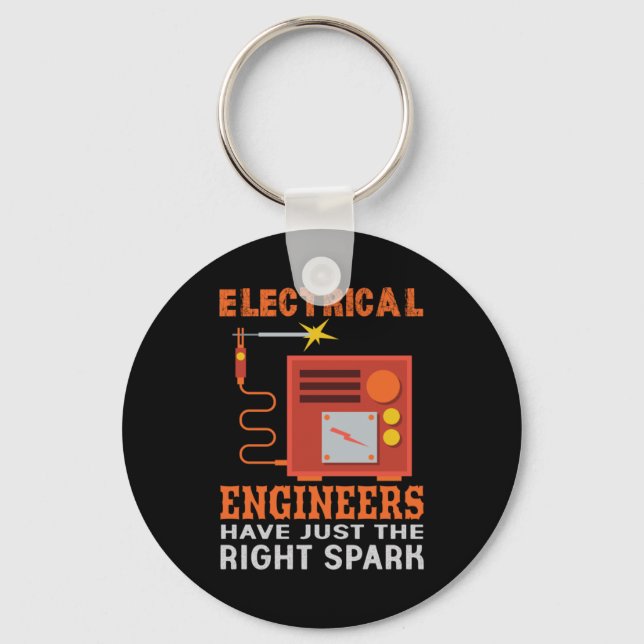 Engineer Electrical Engineers Have Just The Right Keychain (Front)