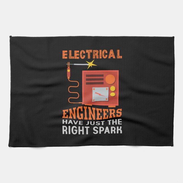 Engineer Electrical Engineers Have Just The Right Kitchen Towel (Horizontal)