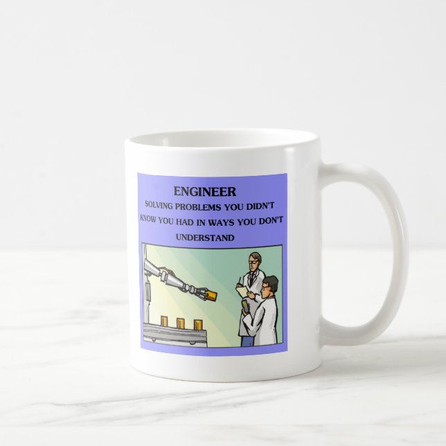 engineer engineering joke coffee mug (Right)