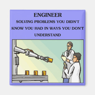 engineer engineering joke magnet